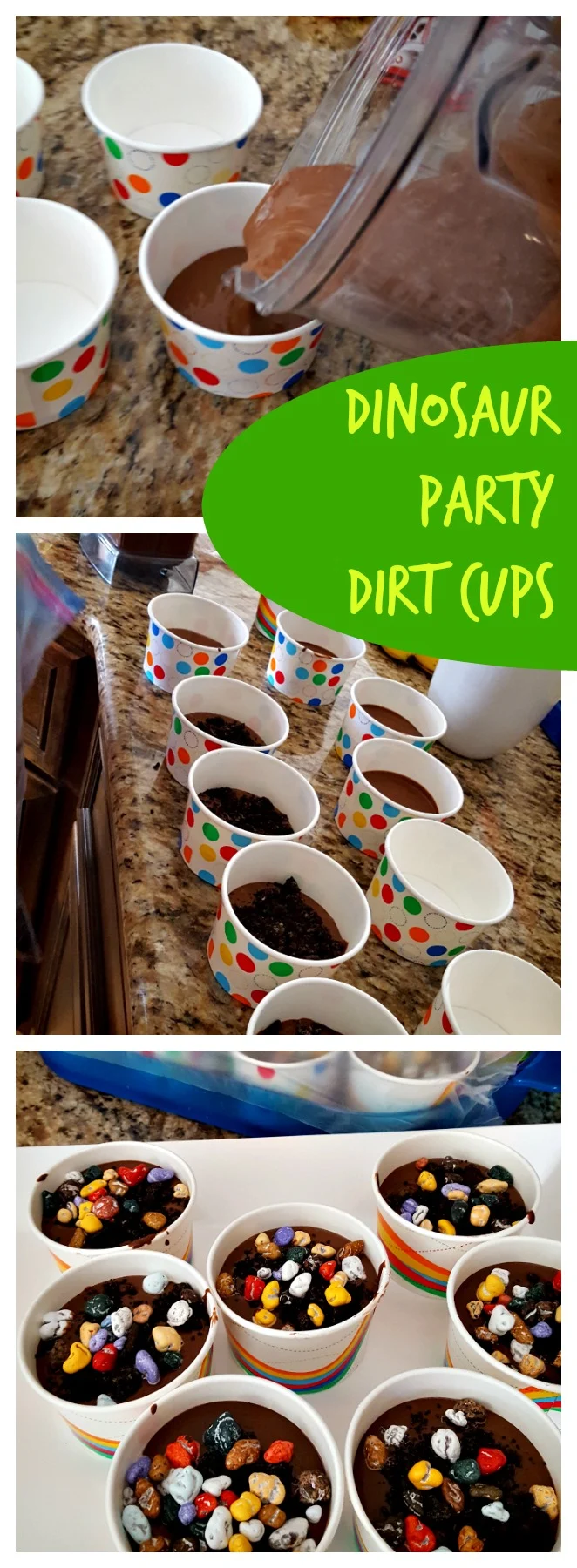  Dinosaur Dirt Cups