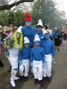 smurfs family costume