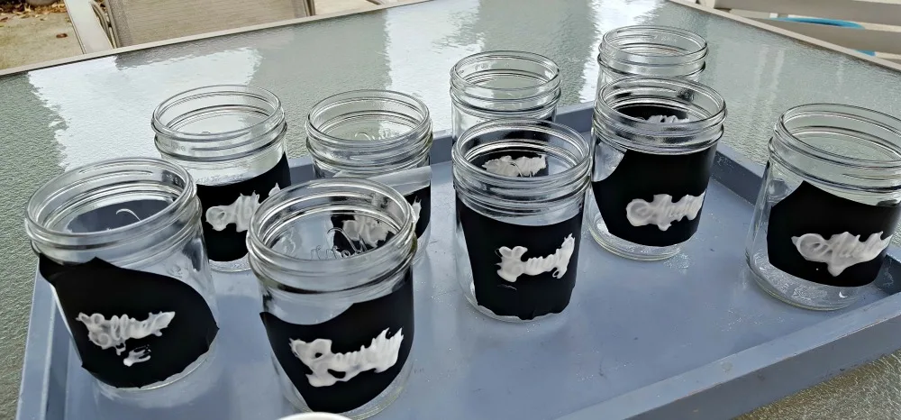 DIY etched glass tutorial