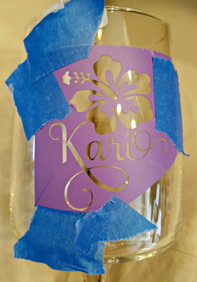 Glass Etching Step by Step Tutorial, Craft
