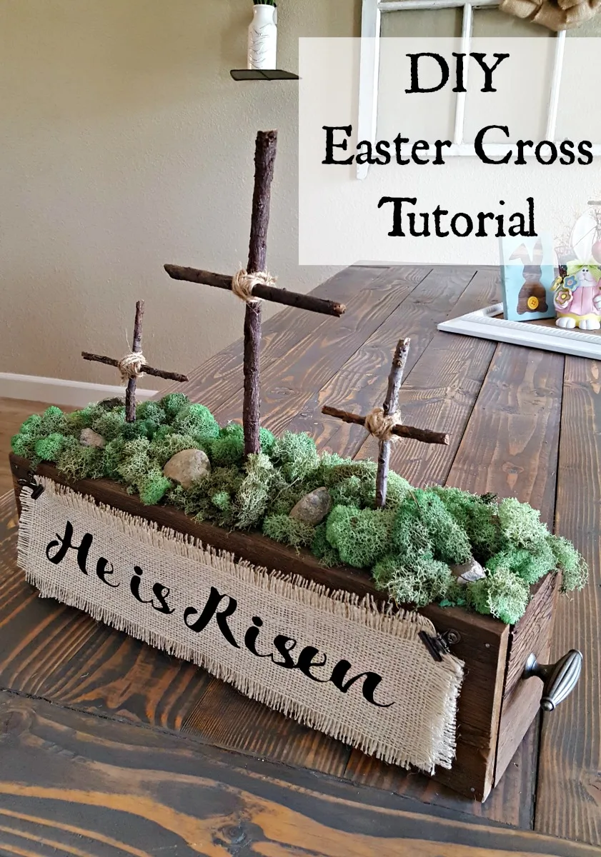 How to Make a Wooden Cross for Beautiful Decor - Leap of Faith Crafting