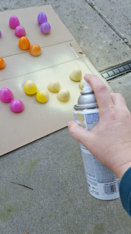 DIY Easter egg makeover tutorial