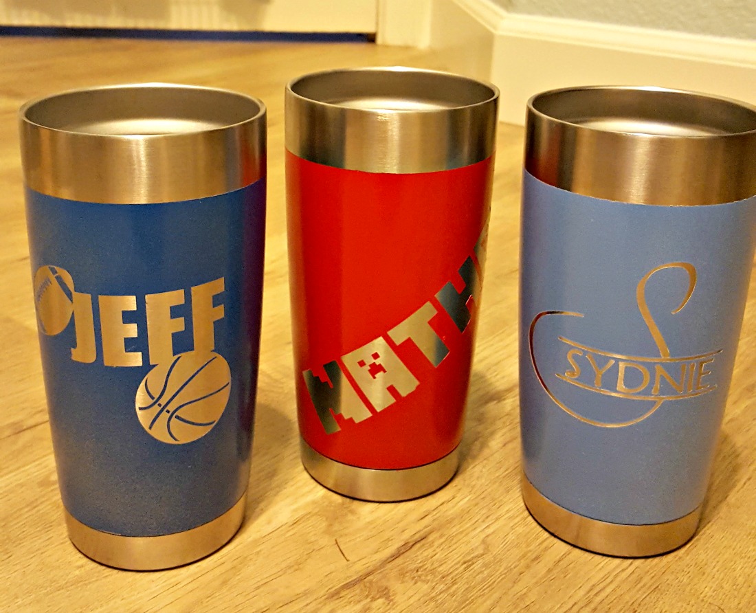 how to paint a yeti or ozark stainless steel mug