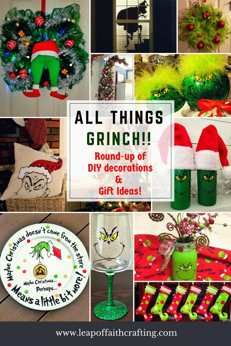 Grinch crafts and Whoville Christmas decorations pinterest