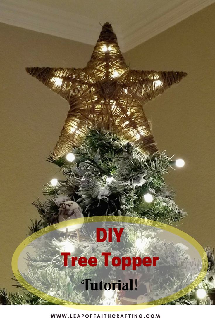 how to make a tree topper