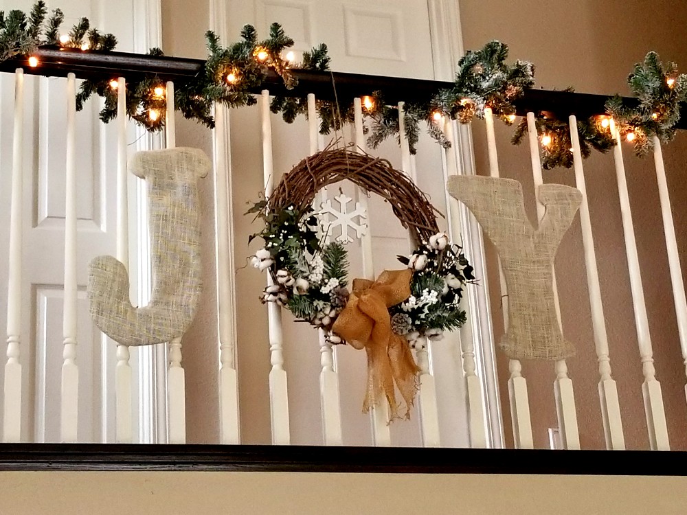 Decoration For A Banister On A Budget Leap Of Faith Crafting