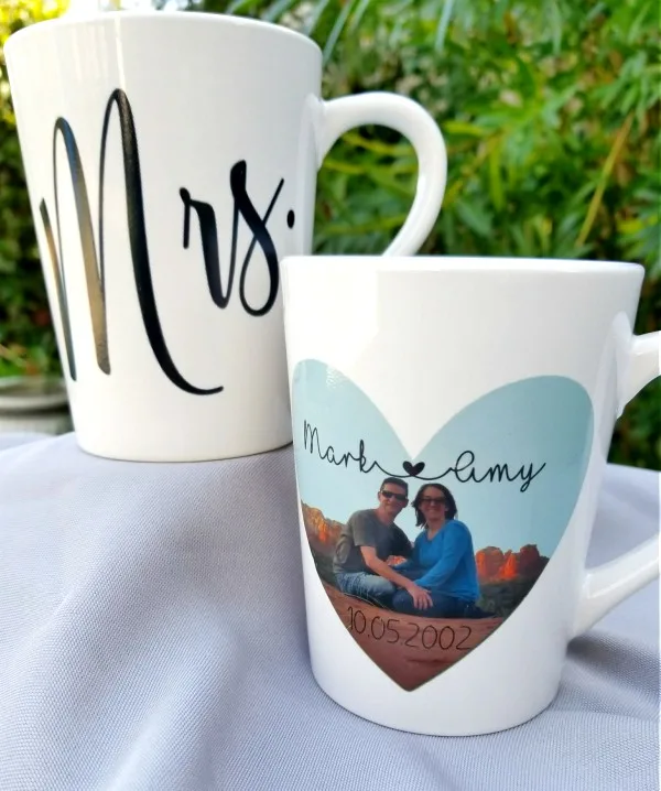 his and hers mugs diy