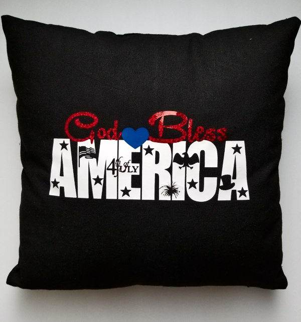 patriotic pillow