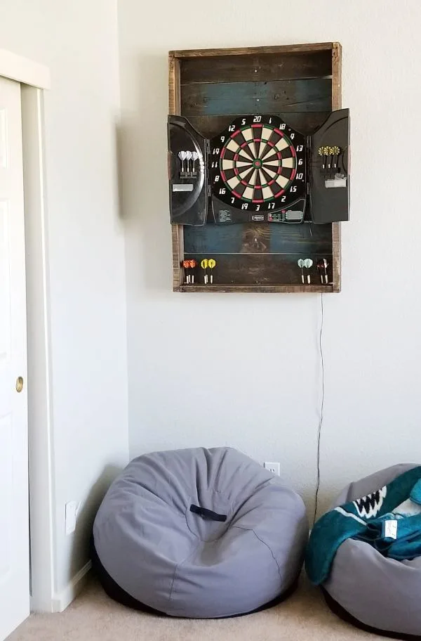 what to put behind a dart board to protect wall