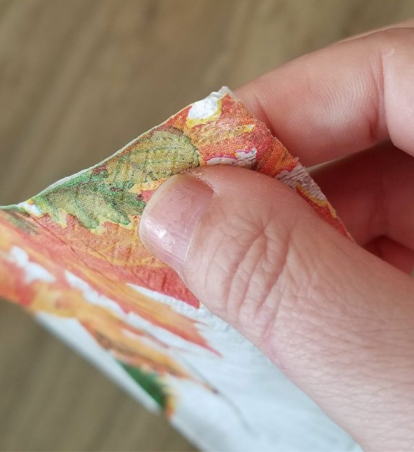 how to pull plies apart on napkins