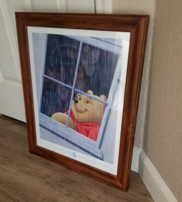winnie the pooh framed picture