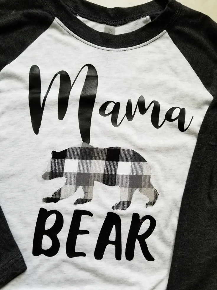 buffalo check mama bear diy pajamas
