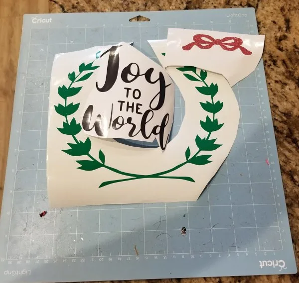 Joy to the World SVG file cut out
