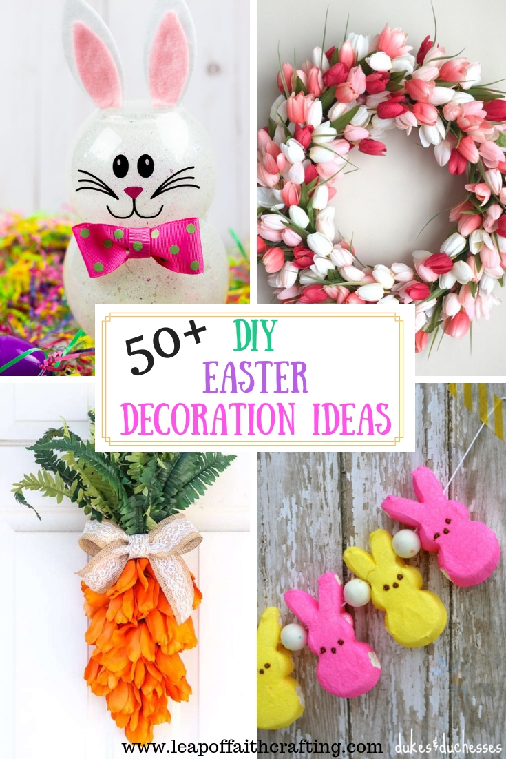 cute diy easter decorations for home pin