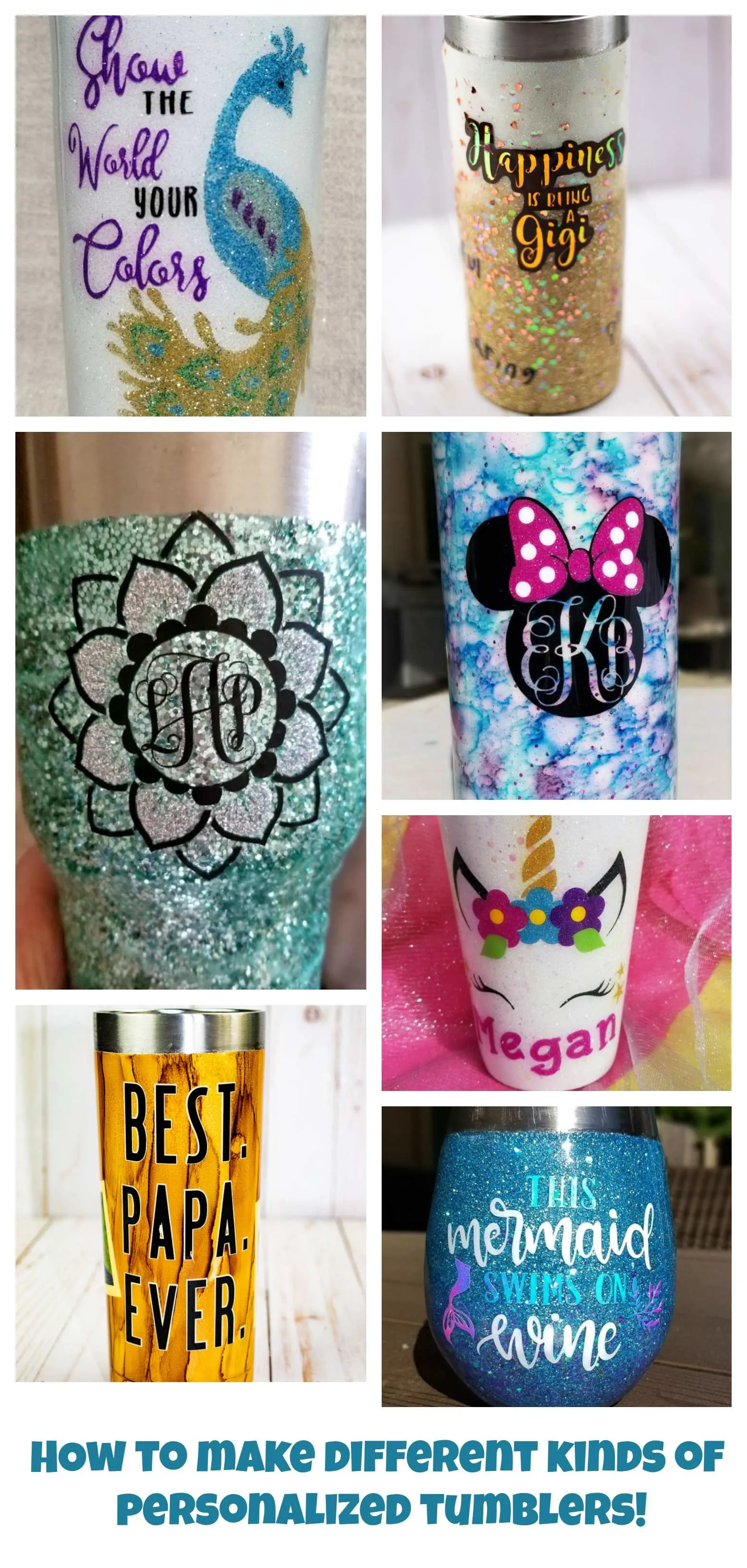 Best Epoxy for Tumblers and how to make Glitter Tumblers  How to make  glitter, Glitter tumbler, How to make resin