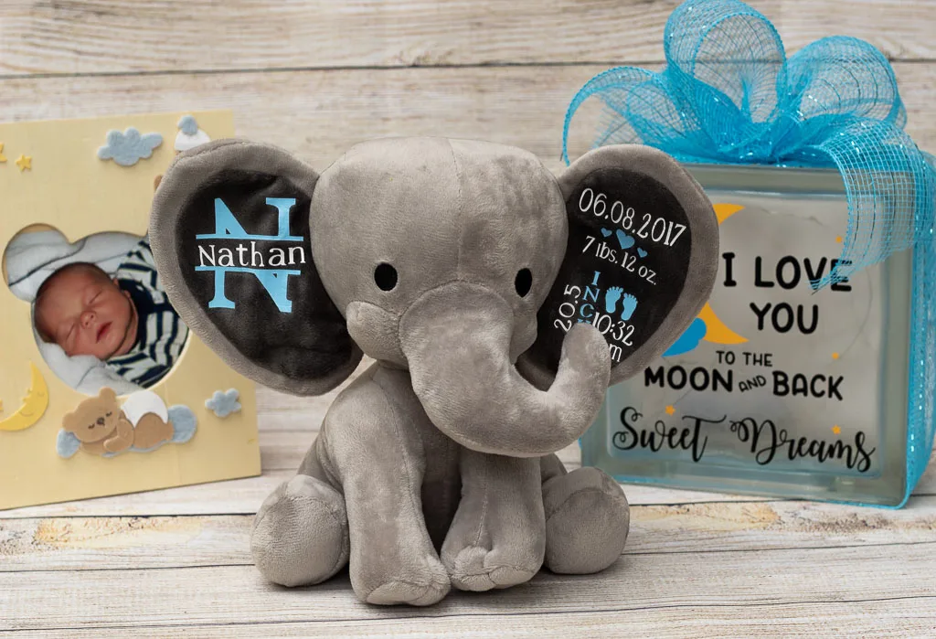 Download Diy Baby Gifts How To Make An Adorable Birth Stat Elephant Leap Of Faith Crafting