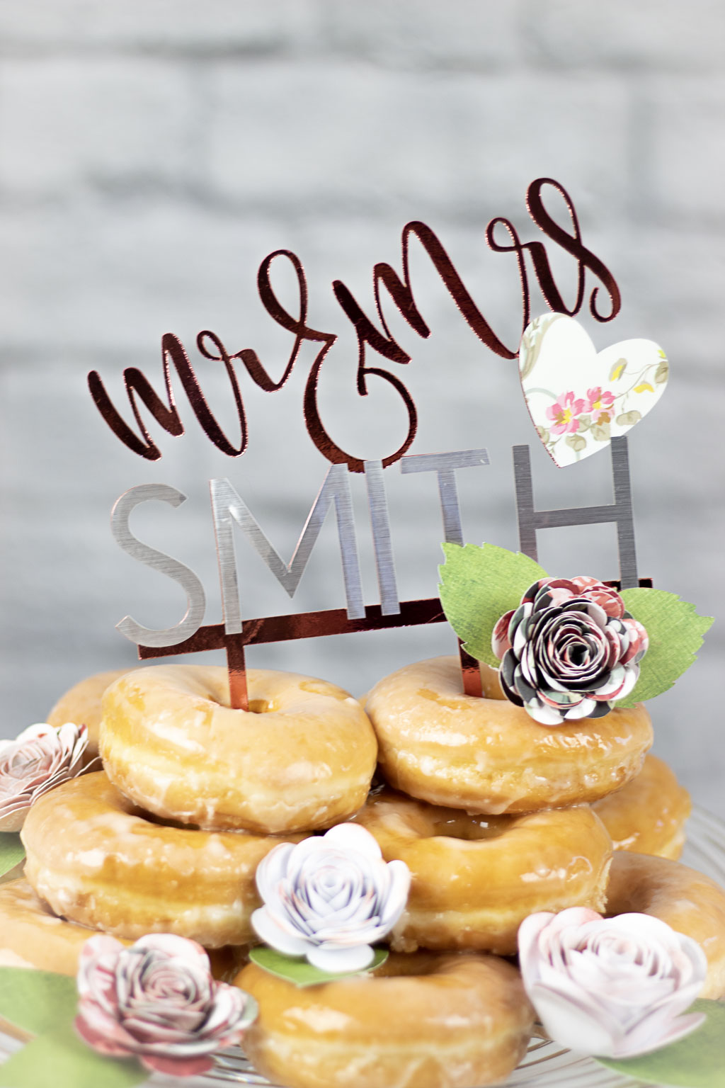 donut wedding diy