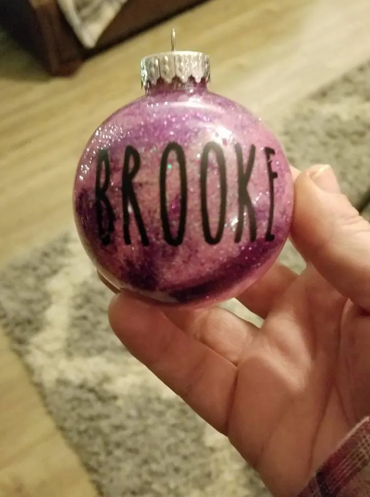 The Best Way to Make Glitter Ornaments Story • Color Made Happy