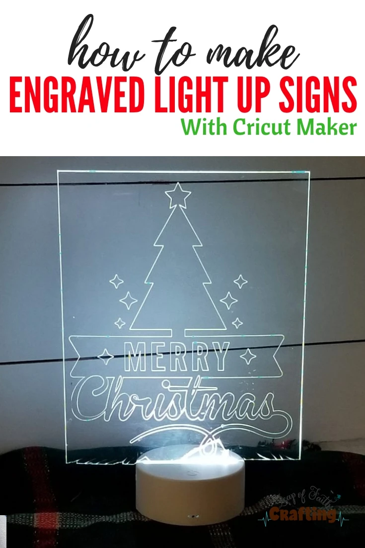 How to Engrave Acrylic Ornaments on a Cricut Maker 