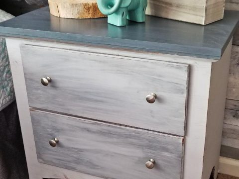 How To Paint With Chalk Paints Easily, Grey Chalky Finish Furniture Paint