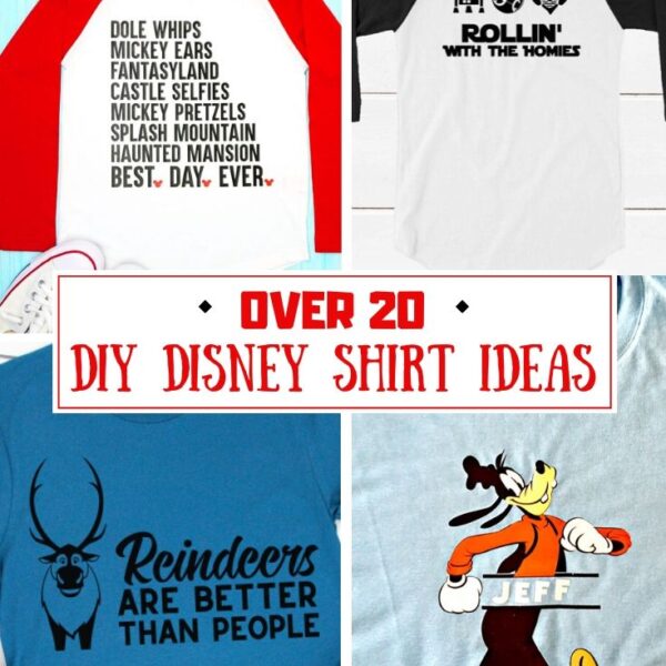 Free Disney SVG Files Plus How to Make Personalized Disney Shirts for Cheap!