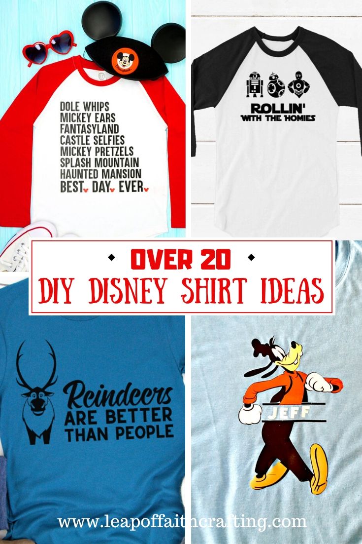 personalized disney shirts with free Disney SVG files