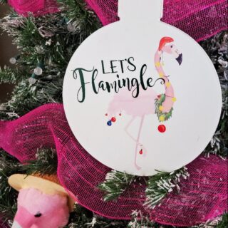 lets flamingle party svg