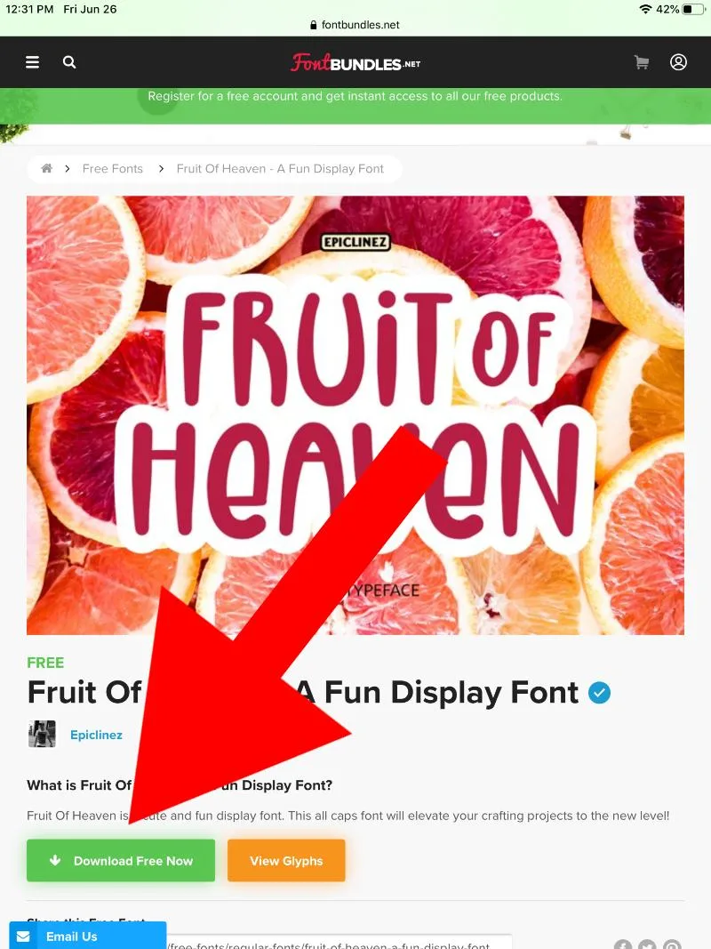 how to download fonts on ipad for cricut