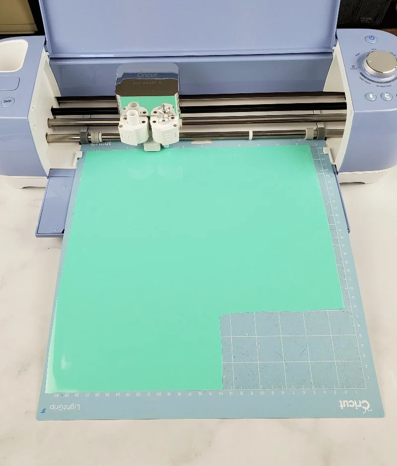 making stencil for etching cricut