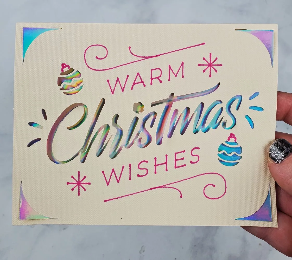 cricut joy christmas cards