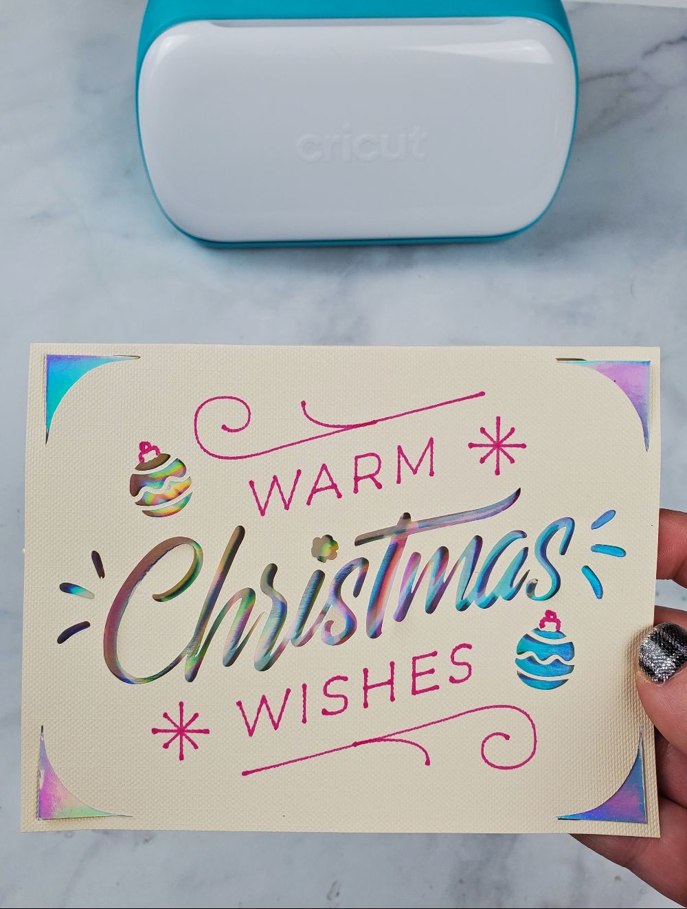 cricut joy christmas cards wishes