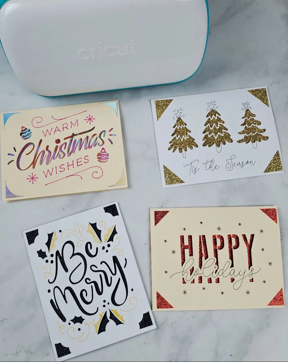cricut joy holiday cards