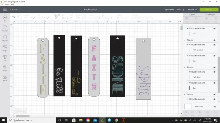 how to make bookmarks with cricut
