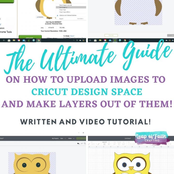 how to upload images to cricut