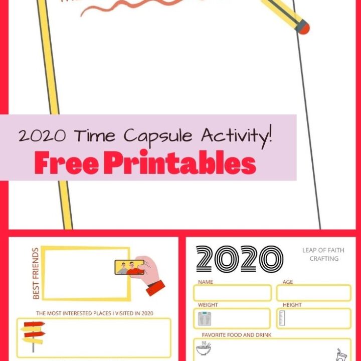 time capsule printables free