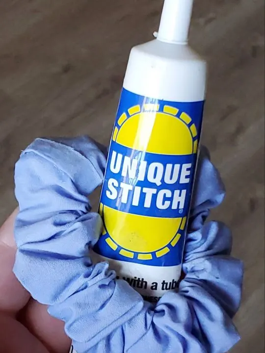 unique stitch scrunchie