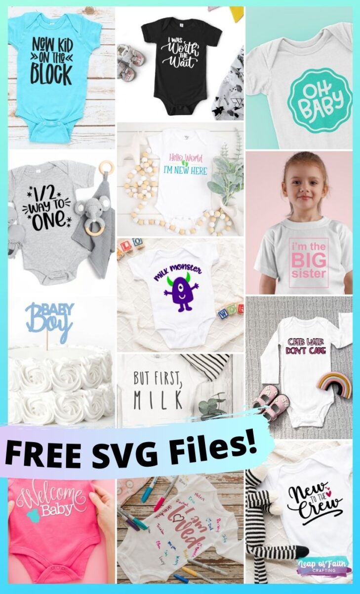 free baby shower svg files pinterest