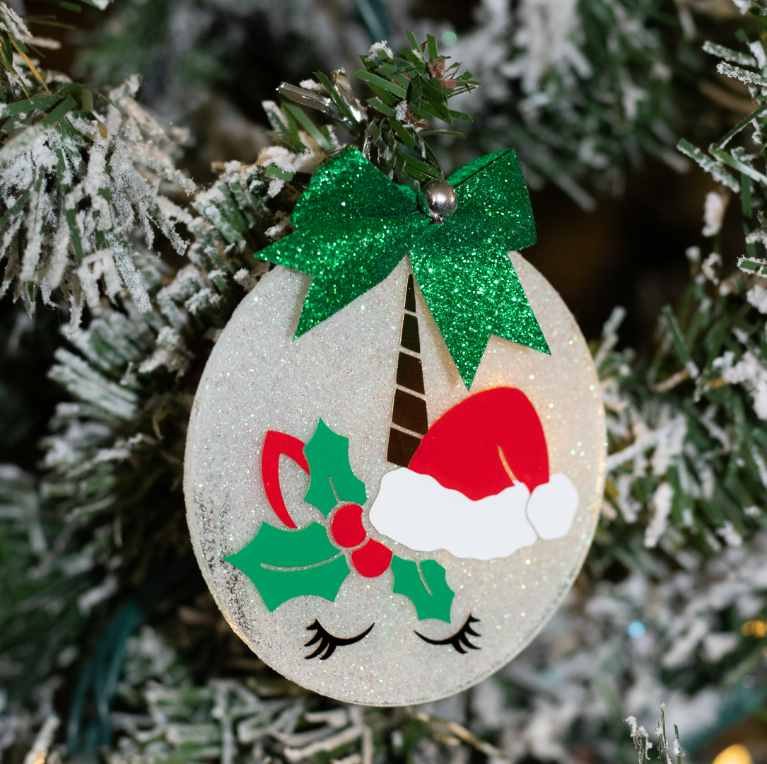 cricut christmas ornaments