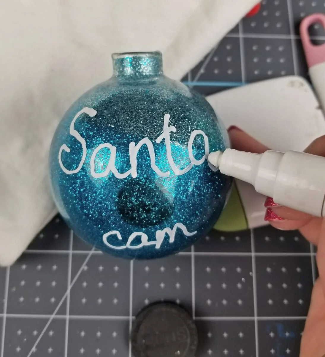 handwriting santa cam