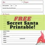 printable secret santa list