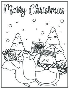 Christmas Coloring Sheets Printable 