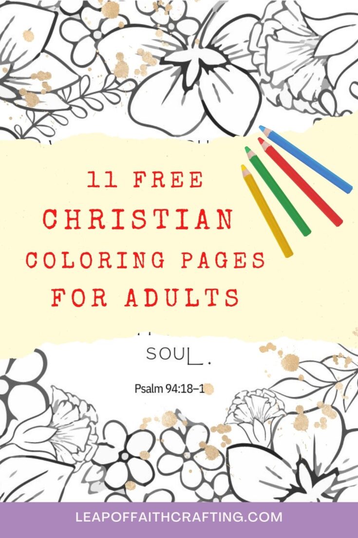 christian coloring pages for adults pin