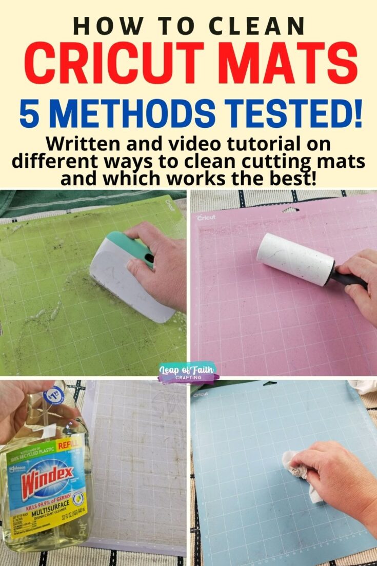 how to make cricut mats sticky again