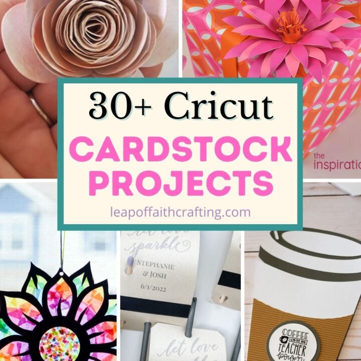 cricut cardstock projects