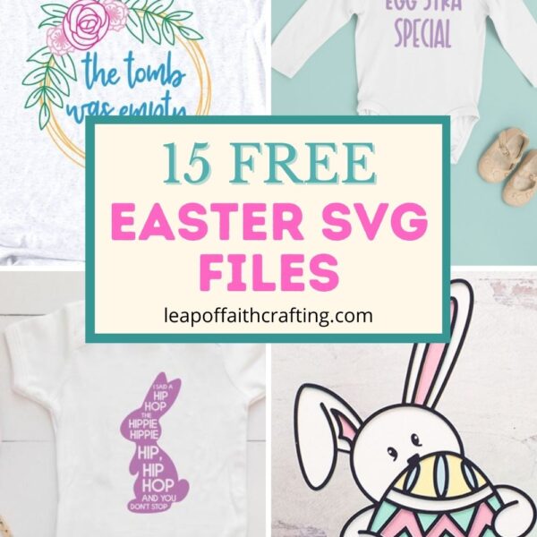 FREE Easter SVG: 15 Files to Craft With Now!