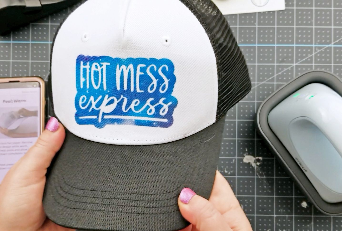 hot mess express diy hat