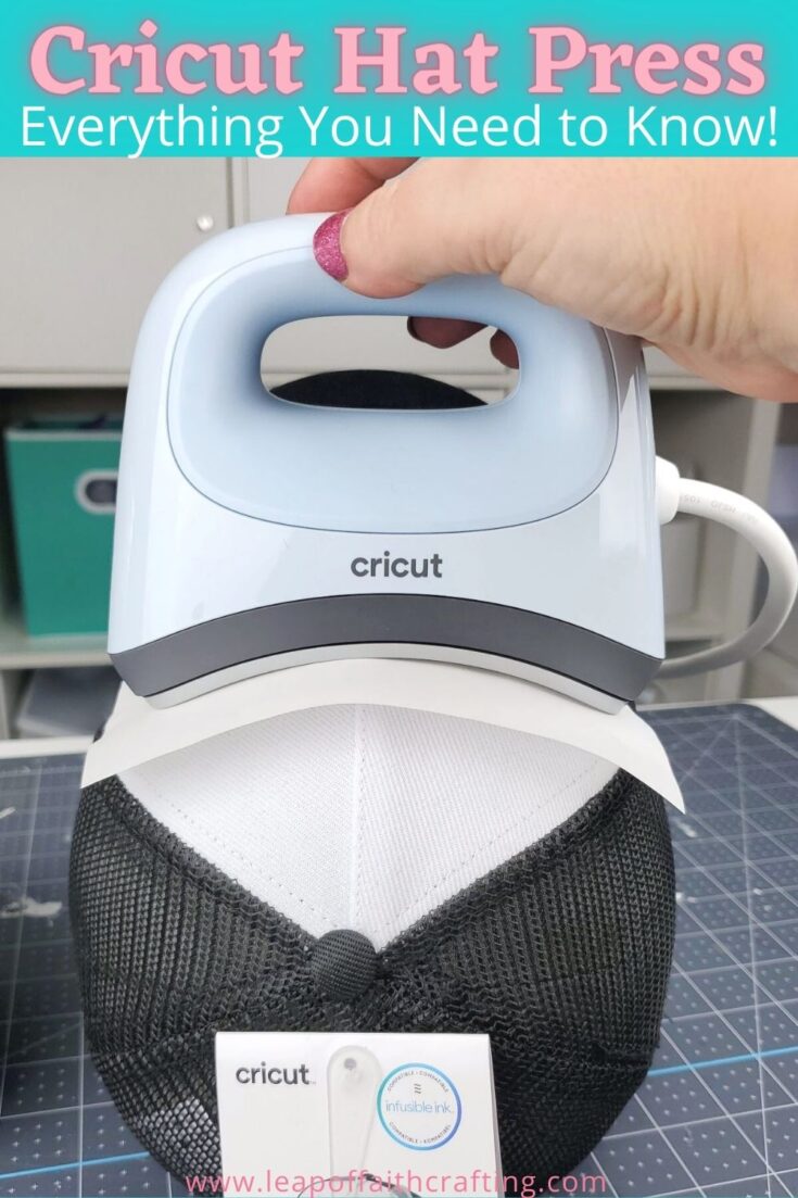 how to use cricut hat press pin