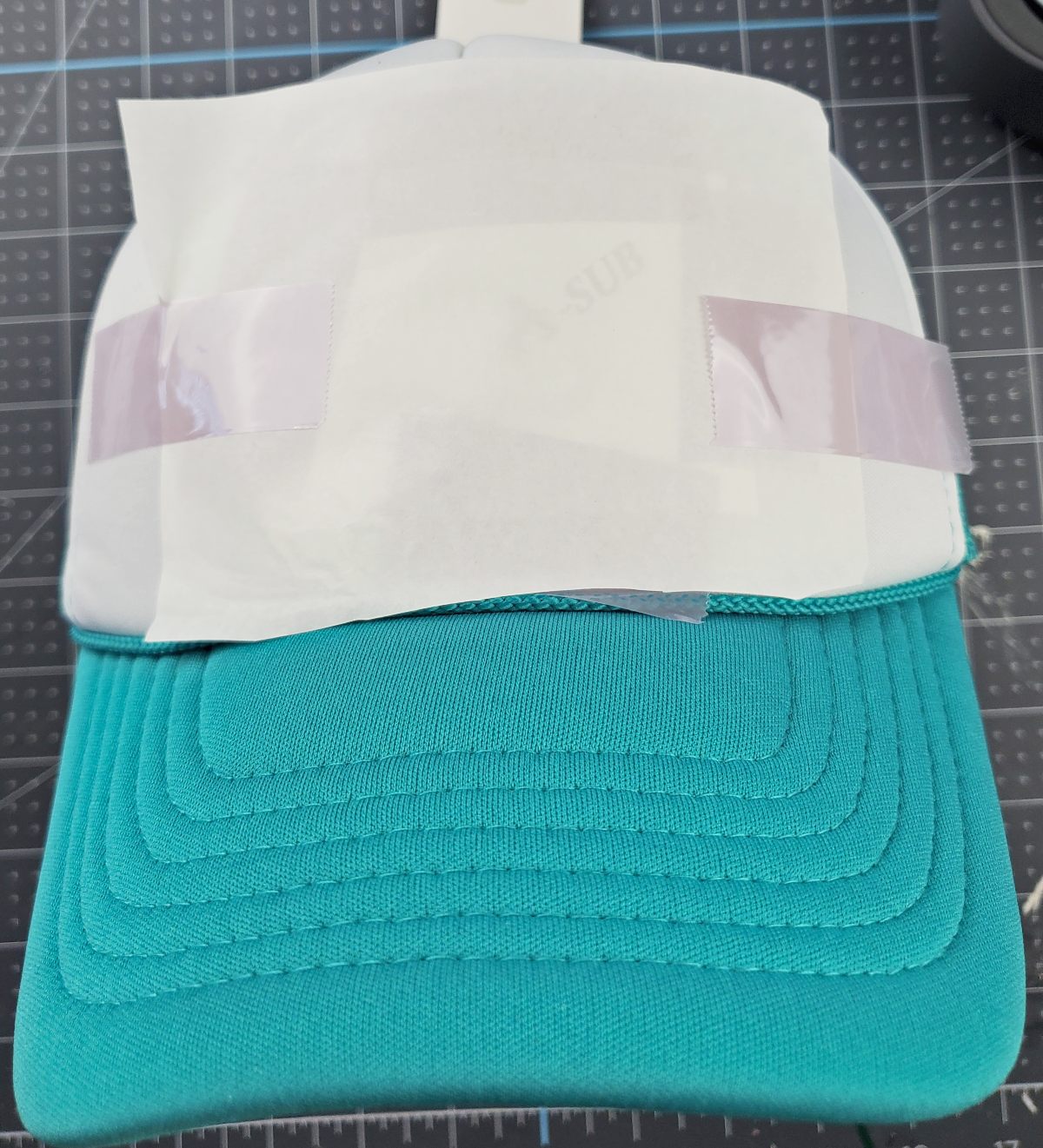 sublimation on hats instructions