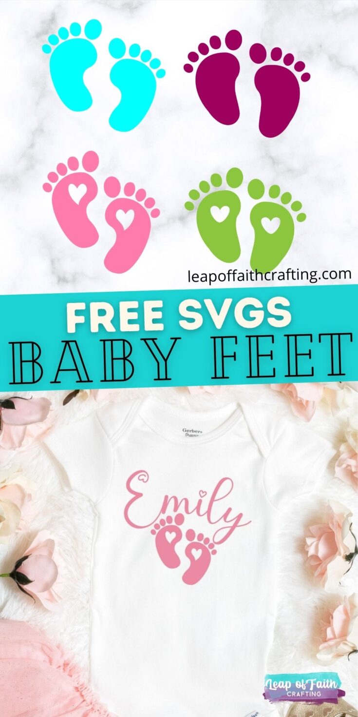 baby feet svg free