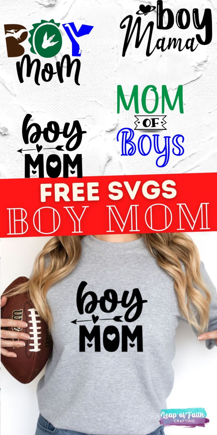 free boy mom svg bundle